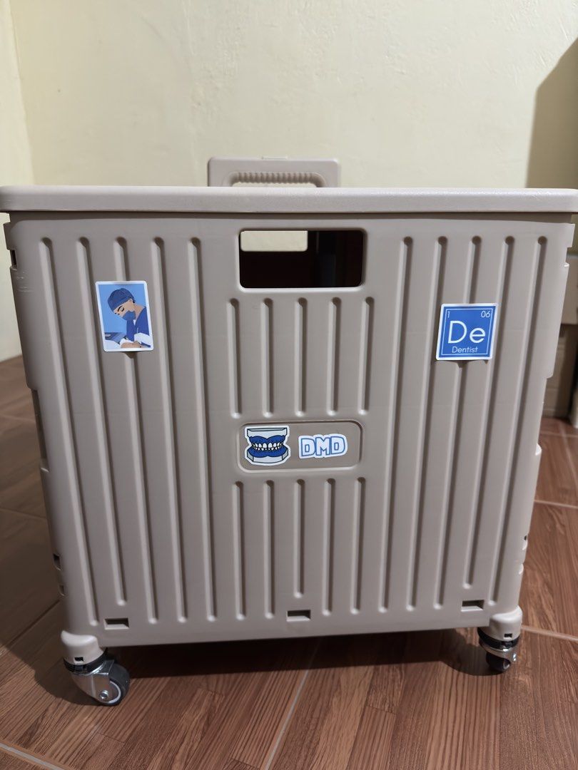 Trolley 4-Wheeled Folding Cart with Handle (Category: Other Home Appliances) located in Lipa City. Submitted by jmaranda079441 (Listing ID 1459769366, Image 1). Description: Trolley Cart for Materials. Used twice. .