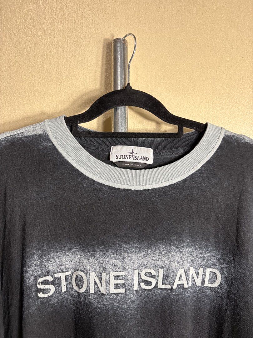 Stone Island Spray Paint Shirt (Category: Formal Shirts) located in Manila. Submitted by earlylifecrisis (Listing ID 1459900712, Image 2). Description: Sz Large Condition 9/10 Measure it by inch Width: 22.5 Length: 28.5 Shoulder: 31 Sleeve:5 Bust: 26 Hem: 22 •Refund / Returns not allowed allowed •Please do check the dimensions size on labels sometimes are not accurate on the sizing •Ask me before purchasing.