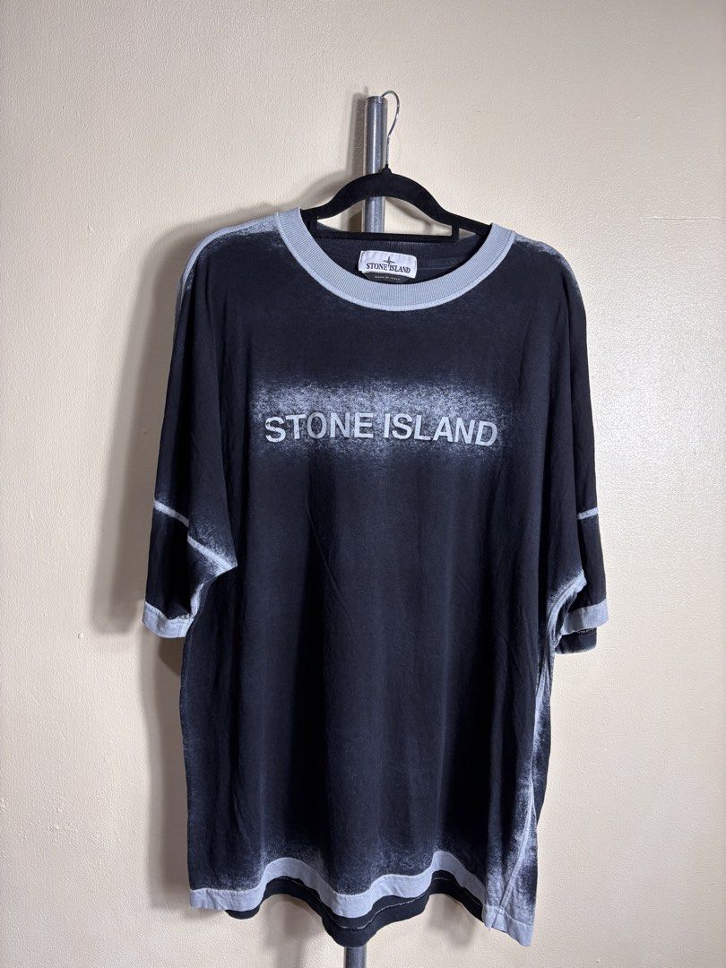 Stone Island Spray Paint Shirt (Category: Formal Shirts) located in Manila. Submitted by earlylifecrisis (Listing ID 1459900712, Image 1). Description: Sz Large Condition 9/10 Measure it by inch Width: 22.5 Length: 28.5 Shoulder: 31 Sleeve:5 Bust: 26 Hem: 22 •Refund / Returns not allowed allowed •Please do check the dimensions size on labels sometimes are not accurate on the sizing •Ask me before purchasing.