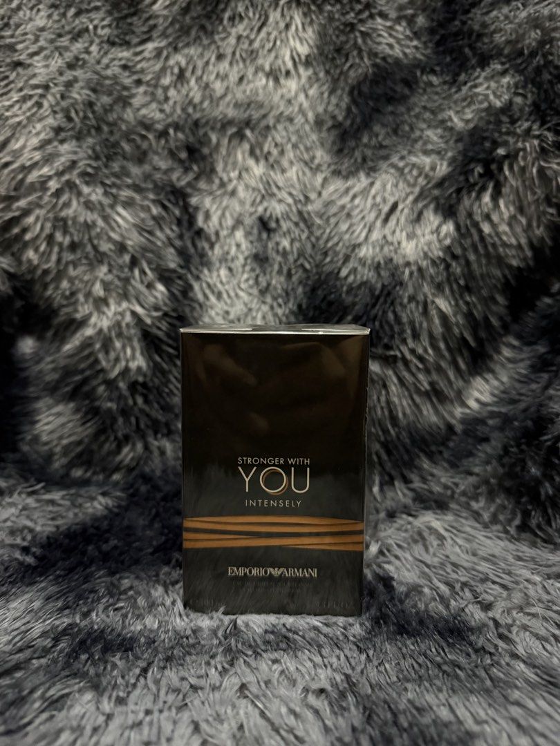 Stronger With You Intensely (Category: Fragrance & Deodorants) located in Manila. Submitted by lucazxc (Listing ID 1460032443, Image 2). Description: SWYI BRAND NEW IN BOX TONDO MANILA HMU ON IG @holo.essence.