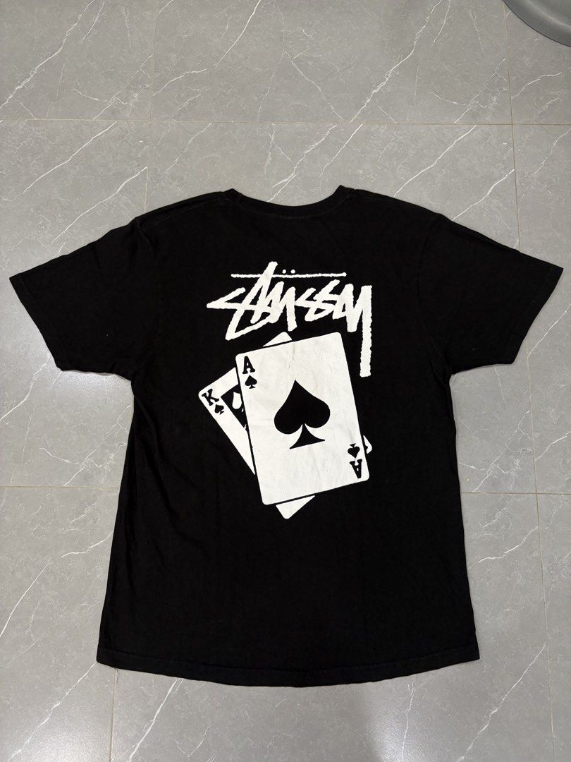 STUSSY PLAYING CARDS SHIRT (Category: Tshirts & Polo Shirts ) located in General Trias. Submitted by charleslrnz (Listing ID 1460009889, Image 2). Description: .