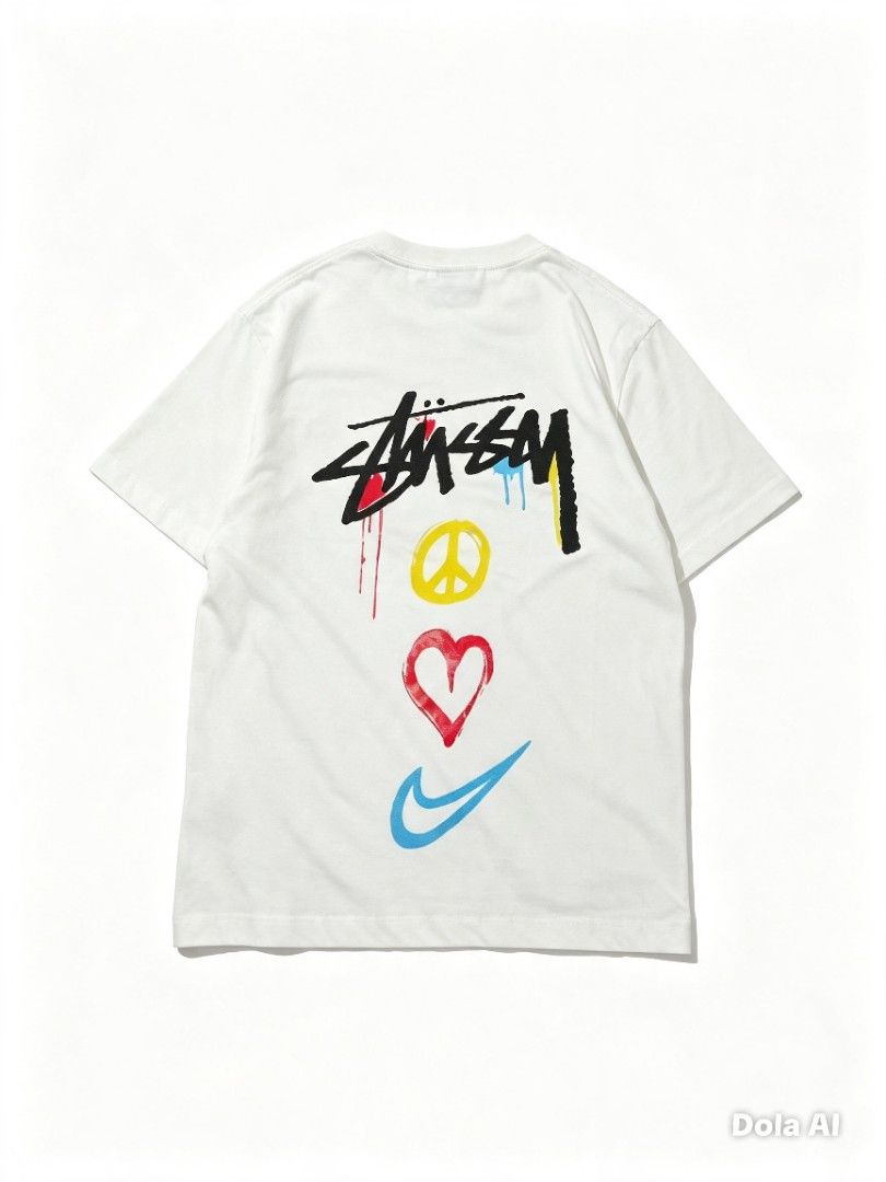STUSSY X NIKE TEE BIG PRINT (Category: Formal Shirts) located in Tagum. Submitted by james_hustler1 (Listing ID 1459981766, Image 2). Description: .