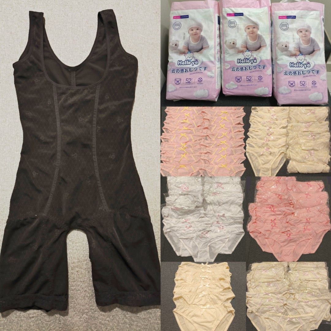 Super value (Category: Babies & Kids Fashion) located in Johor Bahru. Submitted by panties.rm1 (Listing ID 1460044119, Image 1). Description: last panties 173 pcs + Shapewear 1 pcs + baby diapers 3x52 pcs = RM 150 100%全新少女内裤 Free size🩲 100% NEW girl panties 面交cod: caltex nusa sentra ⛽🤝.