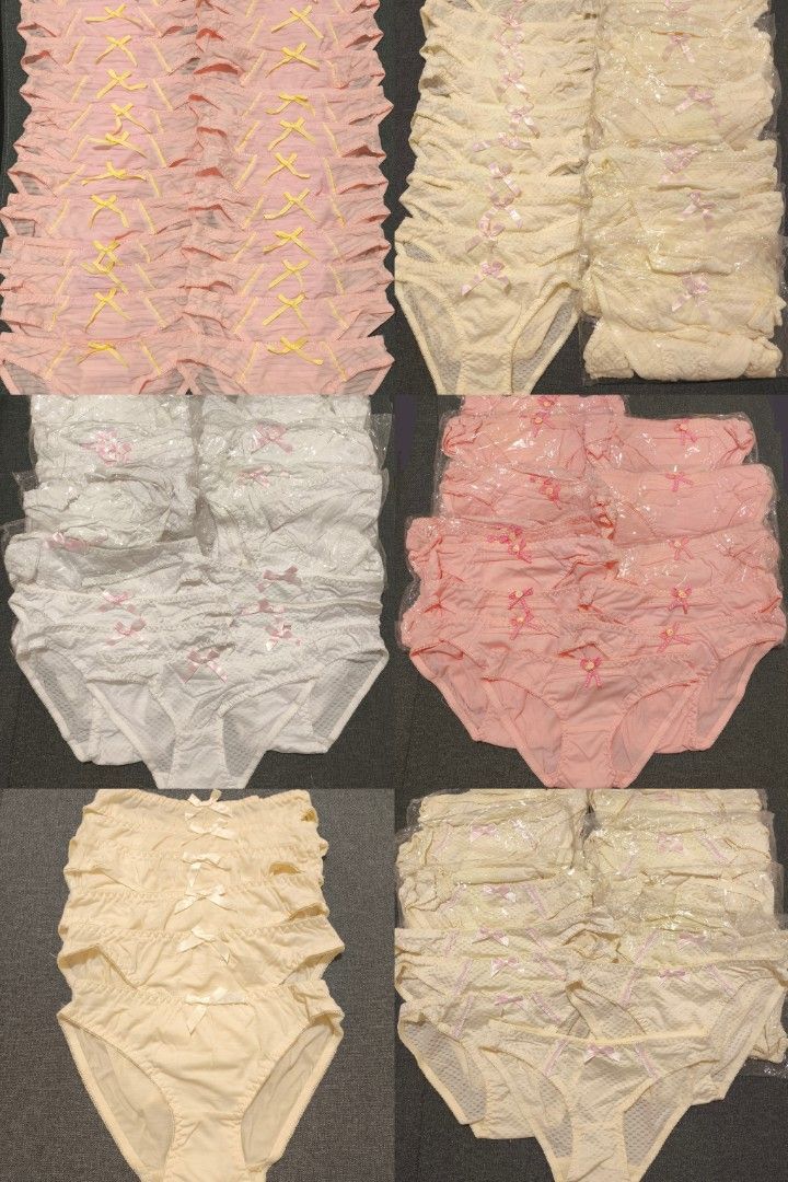 Super value (Category: Babies & Kids Fashion) located in Johor Bahru. Submitted by panties.rm1 (Listing ID 1460044119, Image 3). Description: last panties 173 pcs + Shapewear 1 pcs + baby diapers 3x52 pcs = RM 150 100%全新少女内裤 Free size🩲 100% NEW girl panties 面交cod: caltex nusa sentra ⛽🤝.