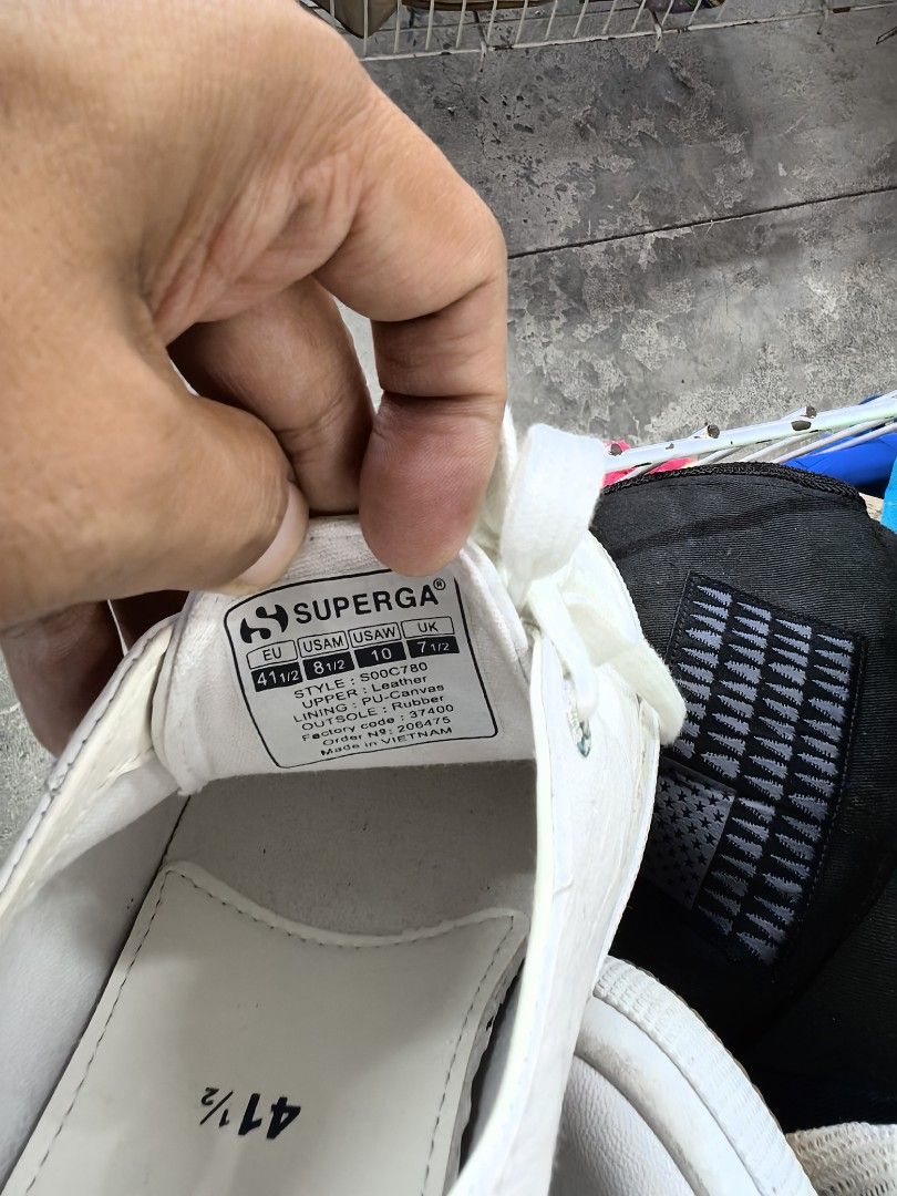 Superga Shoes (Category: Sneakers) located in Batangas. Submitted by theitemspot (Listing ID 1459926926, Image 2). Description: Ganda pa ng condition..ang crispy.. see pic sa details.