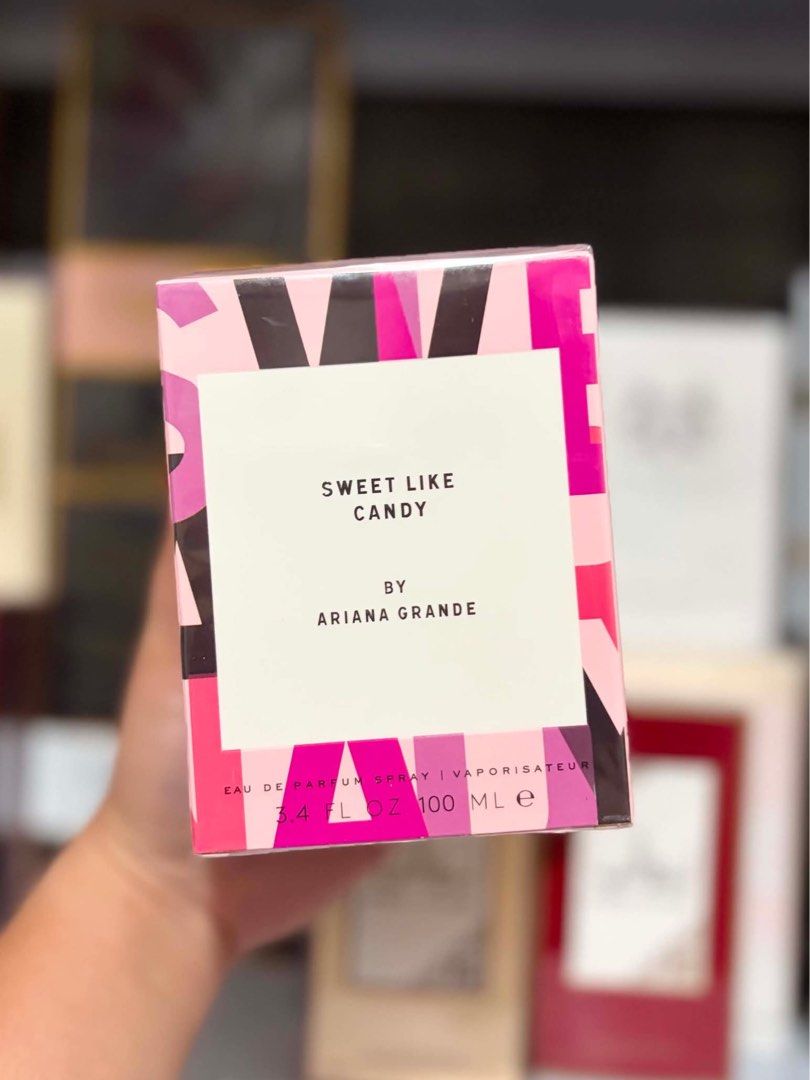 SWEET LIKE CANDY ARIANA GRANDE EDP (Category: Fragrance & Deodorants) located in Quezon City. Submitted by embere_shop (Listing ID 1459902297, Image 1). Description: 📌Please read the last image carefully - all details are already provided. ❗️Offers below the regular price will no longer be entertained. Thank you for understanding. 💰 Mode of Payment (MOP): GCash 📦 Mode of Delivery (MOD): • Lalamove (Same-day delivery) • J&T Express (1–2 days) �