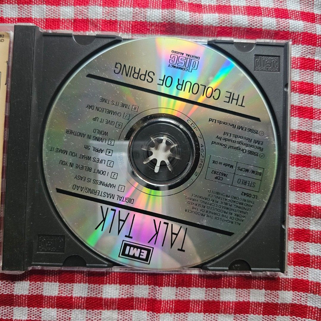 Talk Talk - The Colour of Spring - CD Mint (Category: CDs & DVDs) located in Quezon City. Submitted by serefrenpaz (Listing ID 1459966107, Image 2). Description: Good Day Buyers! 💖💖💖Here are the PAYMENT payment options 💖💖💖 ✨1. GCash - 09164862096 ✨2. Bank Deposit - BPI, BDO, Unionbank, Landbank, Palawan, Cebuana ✨3. Paypal for international buyers 💕💕💕Meet Up Options💕💕💕 ✨1. McDo Kamias Quezon City ✨2. Jolibee Anonas Kamias Intersection