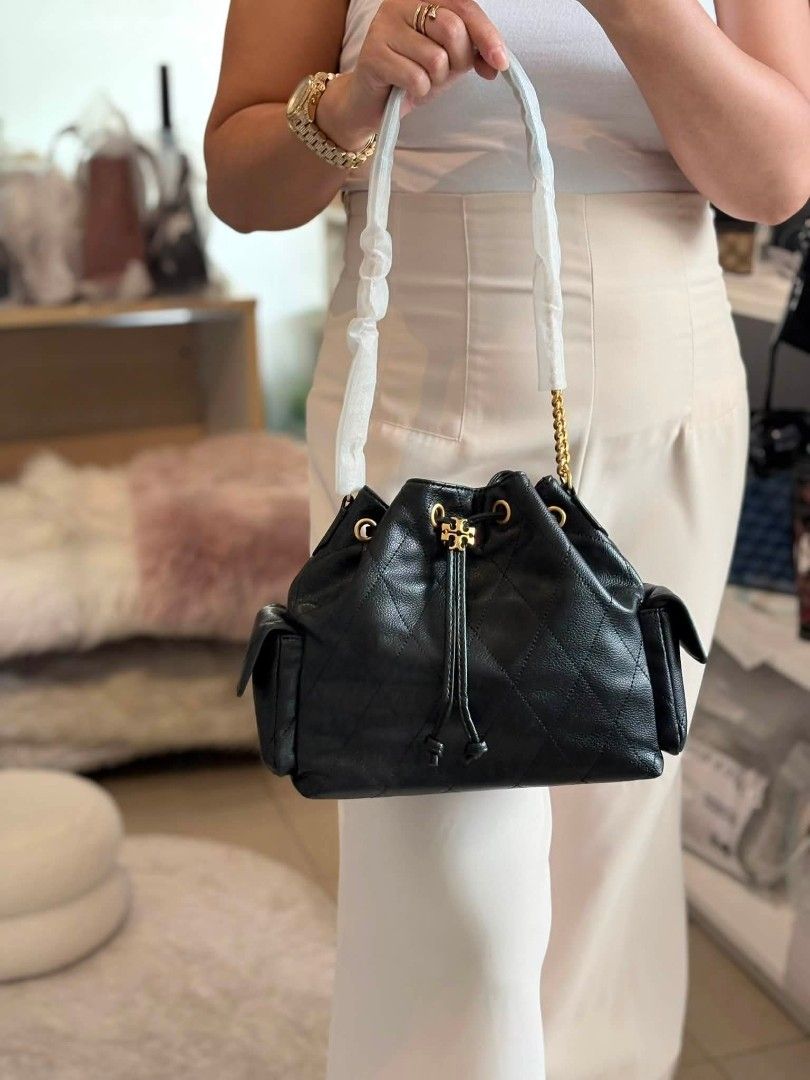 TB Charlie Bucket in Black (Category: Shoulder Bags) located in Quezon City. Submitted by bagsboutiqueph (Listing ID 1460058489, Image 1). Description: LAST PRICE POSTED. LIMITED STOCKS! BRANDNEW WITH INCLUSIONS. COLOR MAY SLIGHTLY VARY IN ACTUAL DUE TO LIGHTING AND CAMERA SETTING. OTHER PHOTOS WILL BE SEND DURING PURCHASE AND FOR SURE BUYERS ONLY. WHEN IN DOUBT, DO NOT ORDER. THANK YOU..