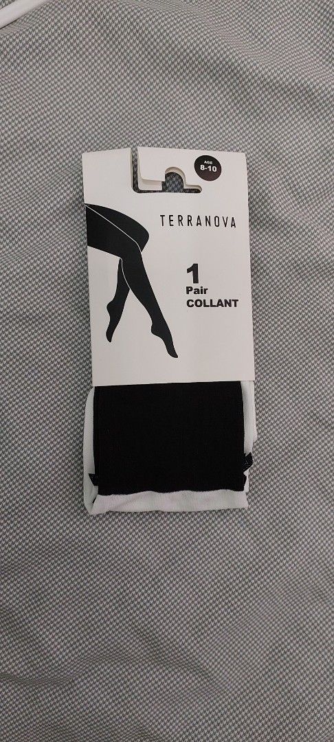 Terranova tights stockings (Category: Babies & Kids Fashion) located in Quezon City. Submitted by lisolette (Listing ID 1459919276, Image 2). Description: brand new. tried only. runs small and doesnt fit my daughter. size 8-10 on tag but fits 6-8y. very very soft. perfect with skirts and dresses bpi or gcash. lalamove or j&t.