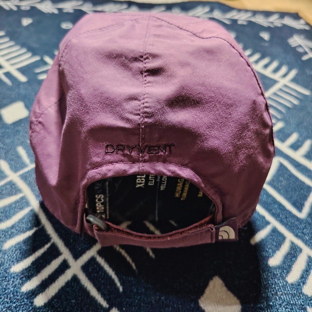 The North Face DryVent Cap Purple (Category: Caps & Hats) located in General Santos City (Dadiangas). Submitted by angelodemegilloceballos (Listing ID 1460098250, Image 3). Description: - The North Face Purple Cap - Features DryVent technology for water resistance - Adjustable strap for a custom fit - Perfect for outdoor adventures.