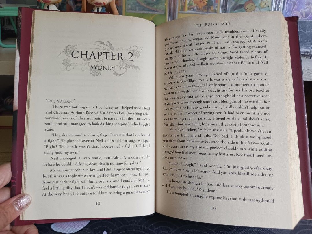 The Ruby Circle by Richelle Mead - A Bloodlines Novel (Category: Storybooks) located in Taguig. Submitted by beabee._. (Listing ID 1459951752, Image 3). Description: - The Ruby Circle by Richelle Mead - Book 6 in the Bloodlines series - Part of the Vampire Academy universe - Yellowing / shelf wear present on the book. - Please see photos or message for any question. Payment: GCash Delivery: J&T/Lalamove (Delivery fee to be shouldered by buyer) 📍