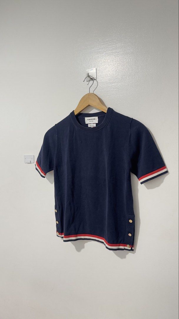 Thom Browne (Category: Blouses) located in Valenzuela. Submitted by wytepicks (Listing ID 1459910474, Image 3). Description: Thom Browne Dimensions: 16 W ; 20La Size Small 2000 only.