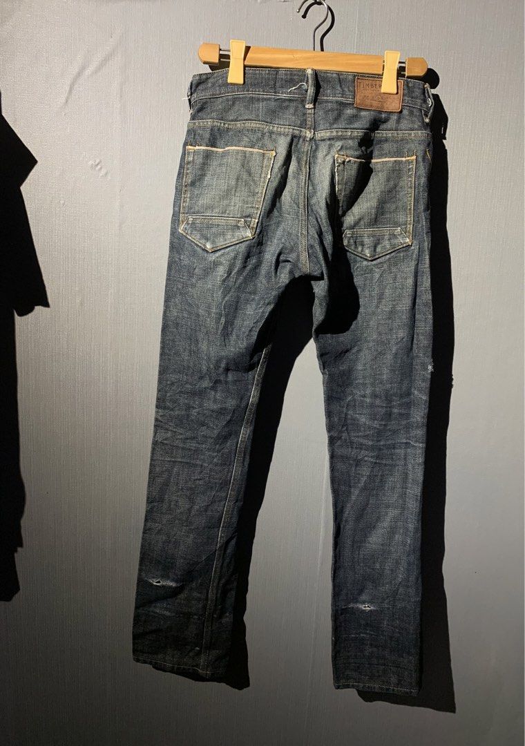 Timberland Selvedge raw denim (Category: Activewear) located in Bacolod City. Submitted by garagehunterbuyandsale (Listing ID 1460054633, Image 2). Description: Timberland raw denim selvedge Timberland Thompson Lake Selvedge jeans, known for their classic workwear design and high-quality construction size 30 actual measurement waistline and 41 Length.