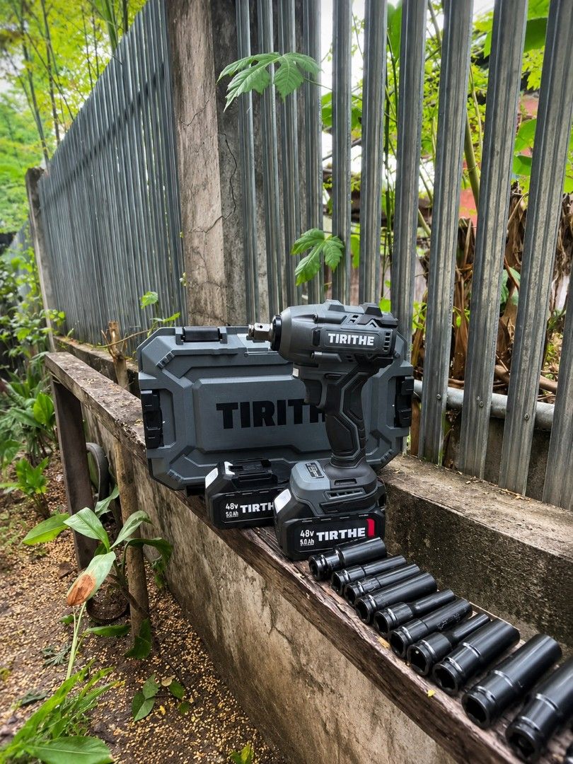 Tirithe Cordless Impact Wrench Complete Set (Category: Construction Tools & Equipment) located in Quezon City. Submitted by dailydealhub (Listing ID 1460037511, Image 1). Description: Isa po akong Affiliate, kaya wala po akong on-hand na product. Kung gusto niyo pong mag-order ng product na katulad ng nasa listing, click niyo po ang link sa ibaba para ma-direct po kayo sa Store..