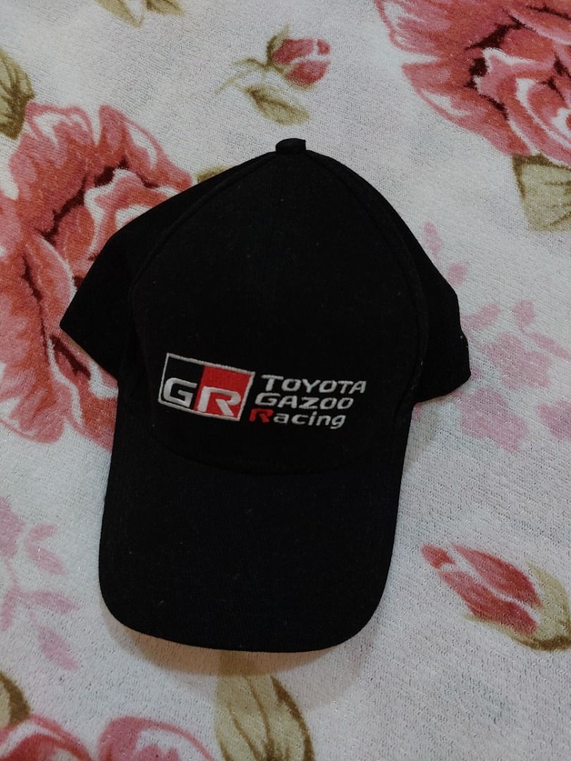 Toyota Gazoo Racing GR Black Cap (Category: Caps & Hats) located in Muntinlupa City. Submitted by biancstuff (Listing ID 1460075367, Image 1). Description: - Official Toyota Gazoo Racing GR logo - Adjustable strap for a comfortable fit - Classic, simple design - Perfect for everyday wear - Ideal for any Toyota fan mop: gcash mod: lalamove/grab (buyer shoulders sf).