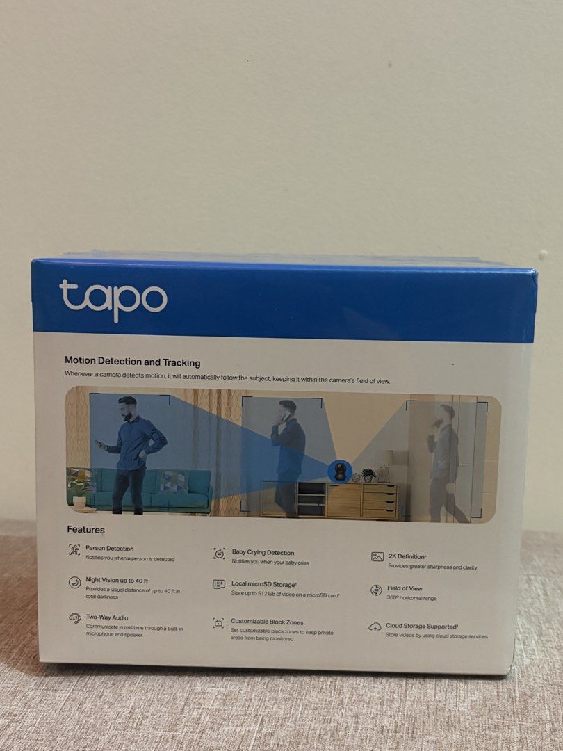 TP-Link Tapo C211 Pan/Tilt Security Camera (Category: Security Systems & CCTV Cameras) located in Manila. Submitted by thenewmen96 (Listing ID 1460069947, Image 3). Description: Brand new TP-Link Tapo C211 Pan/Tilt Security Camera sealed what you see is what you get rfs wrong: di na gagamitin mall price 2,480.