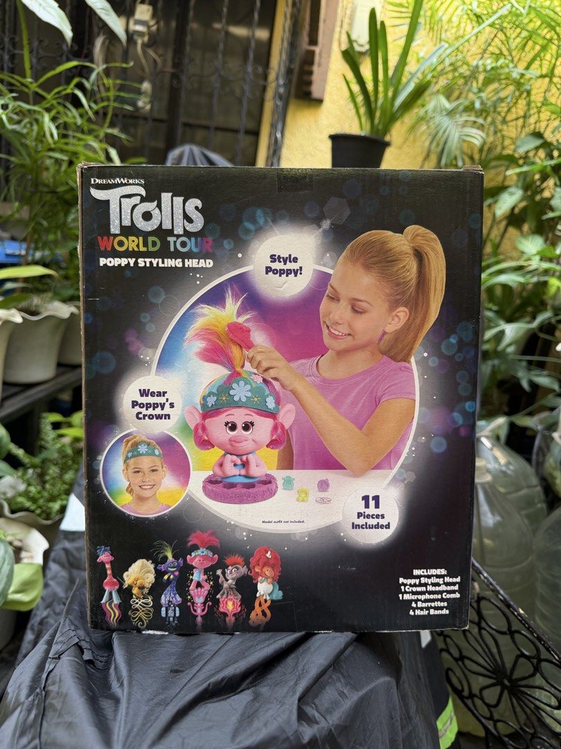 Trolls Poppy styling head (Category: Other Stationery & Craft) located in Manila. Submitted by kaelstoypalace (Listing ID 1459981550, Image 2). Description: .