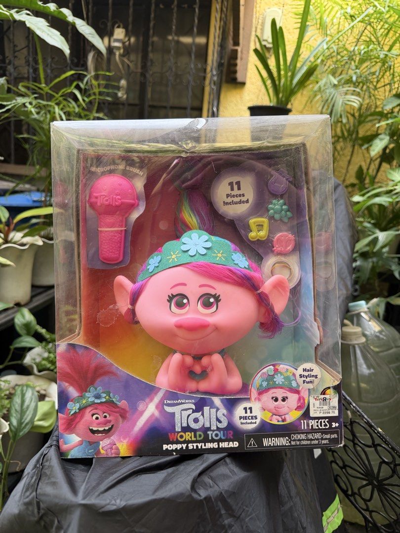 Trolls Poppy styling head (Category: Other Stationery & Craft) located in Manila. Submitted by kaelstoypalace (Listing ID 1459981550, Image 1). Description: .
