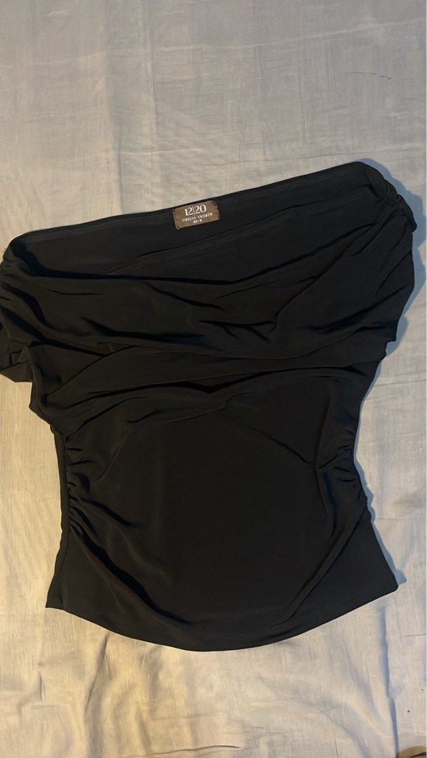 Twelve Twenty Cleo Top (Category: Others Tops) located in Pasig City. Submitted by whoknows3000 (Listing ID 1460022139, Image 1). Description: • Never been used, just bought it impulsively • Xsmall to Small • Fabric is really nice istg same fabric as house of lulu .