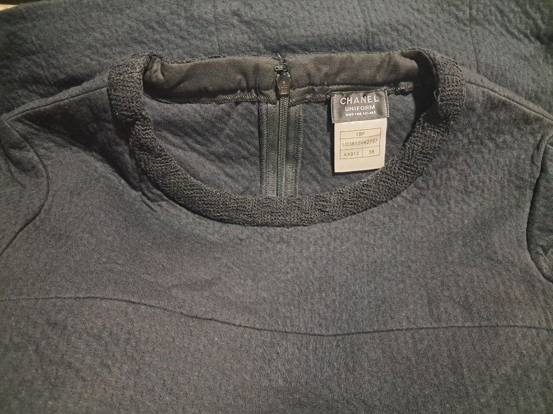 Uniform textured blouse (Category: Luxury Apparel) located in Quezon City. Submitted by melmgpy (Listing ID 1459967201, Image 2). Description: .