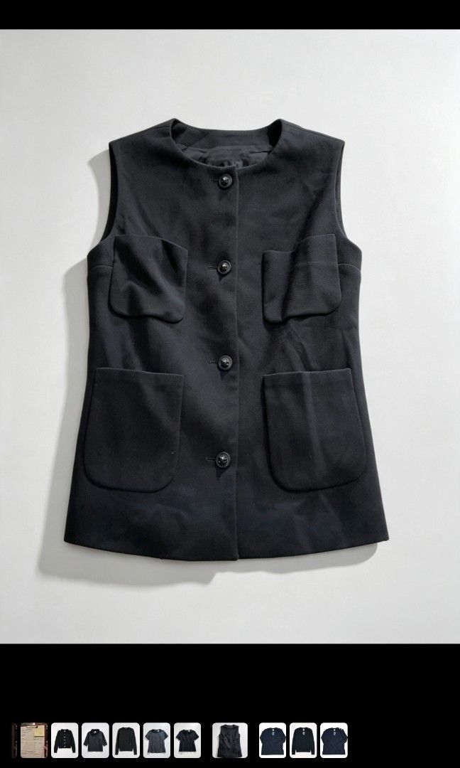 Uniform vest (Category: Luxury Apparel) located in Quezon City. Submitted by melmgpy (Listing ID 1459962404, Image 1). Description: 2 available. size medium..