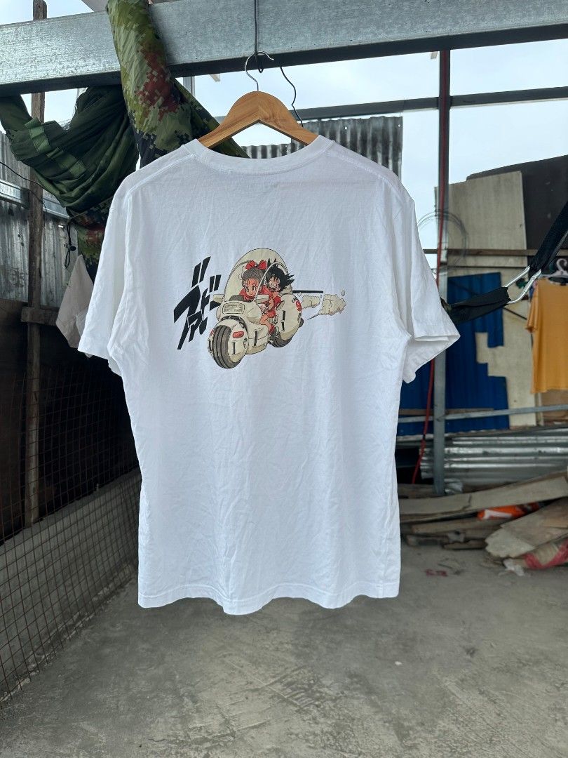 Uniqlo x Dragon Ball Graphic tee (Category: Tshirts & Polo Shirts ) located in Davao. Submitted by boss_kel (Listing ID 1459968184, Image 2). Description: 23 width 29 lenght.