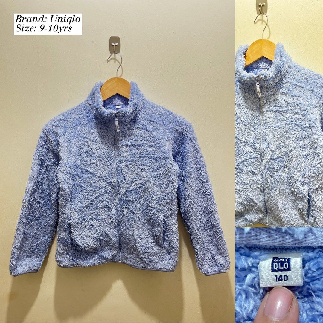 Uniqlo zip fur jacket (kids) (Category: Babies & Kids Fashion) located in Naga. Submitted by colovedwithjanna (Listing ID 1459936871, Image 1). Description: .