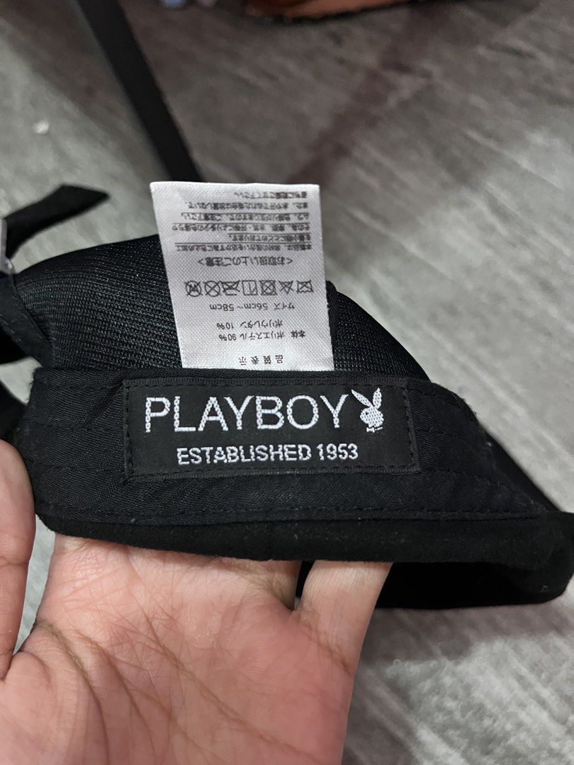 Unisex playboy cap (Category: Caps & Hats) located in Manila. Submitted by heygianni (Listing ID 1460054658, Image 3). Description: Playboy from japan.