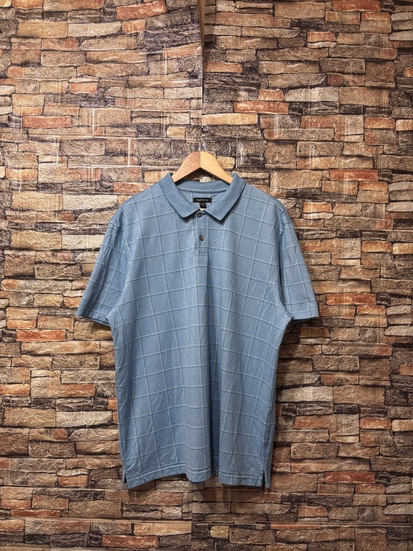 VAN HEUSEN SKY BLUE POLOSHIRT (Category: Tshirts & Polo Shirts ) located in Davao. Submitted by angelothriftfinds (Listing ID 1460065488, Image 1). Description: VANHEUSEN brand new condition dimension: 24.5” W | 30.5” L fit: 2XL size issue: none mine: ₱250.