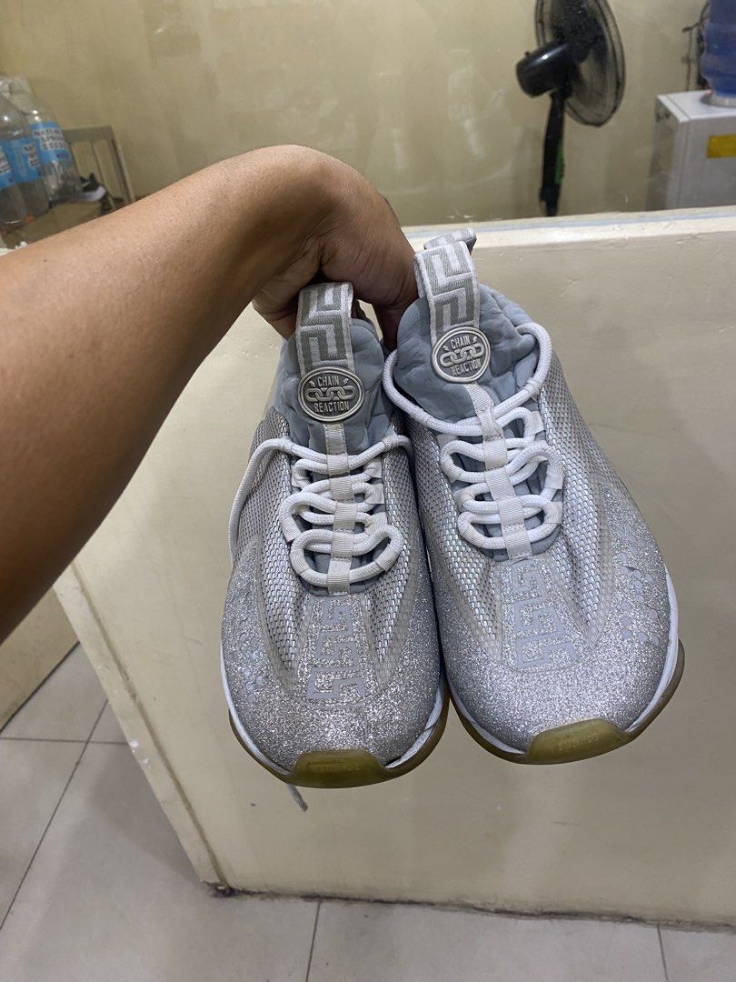 Versace Cross Chainer (Category: Sneakers & Footwear) located in Manila. Submitted by mikeed. (Listing ID 1459957245, Image 2). Description: Versace Cross Chainer size 40.5 Very good condition Price 3200.