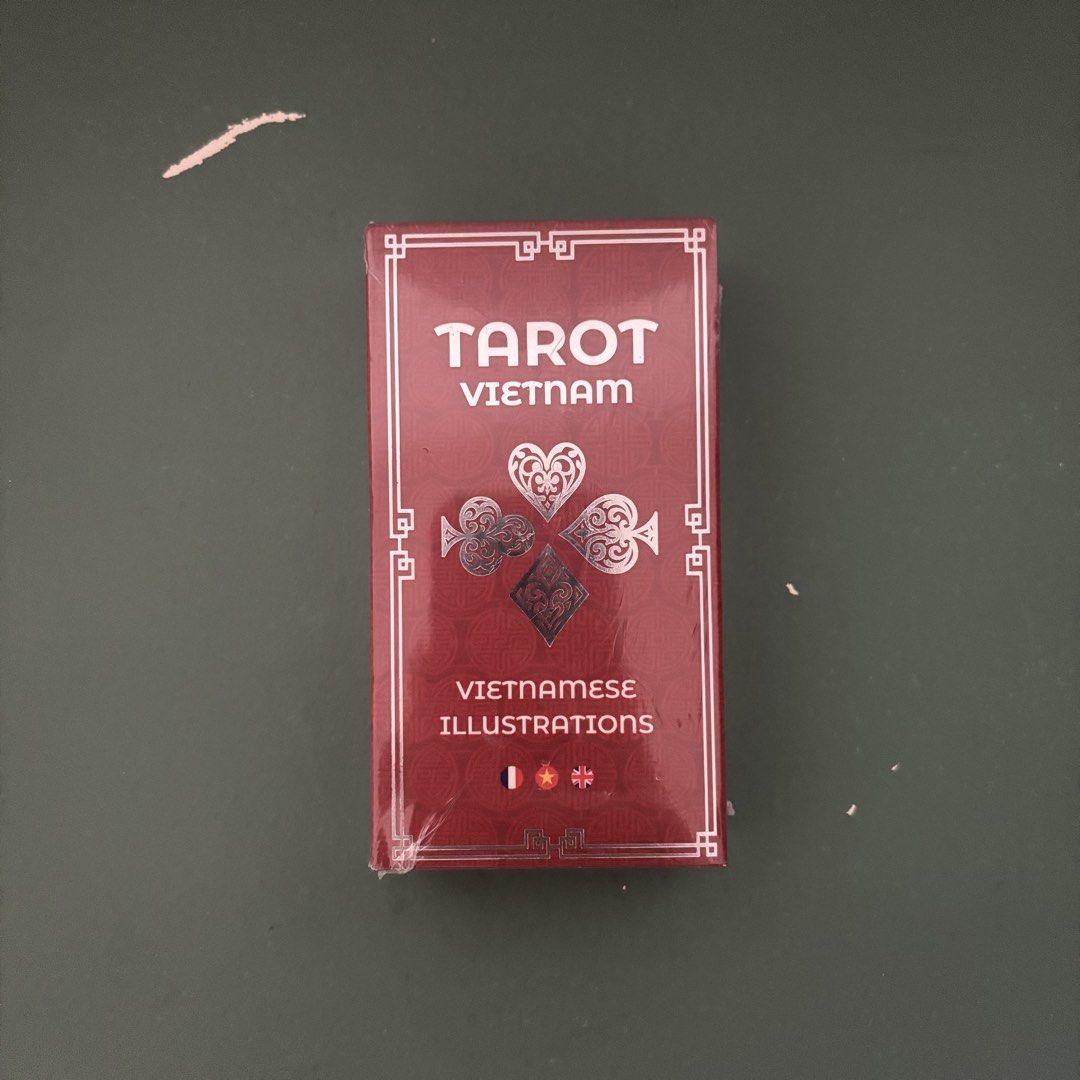 Vietnamese Tarot Deck (Category: Religious Items) located in Manila. Submitted by mganovelo64040 (Listing ID 1460066388, Image 1). Description: - Brand new, sealed Tarot deck - Bought in Vietnam.