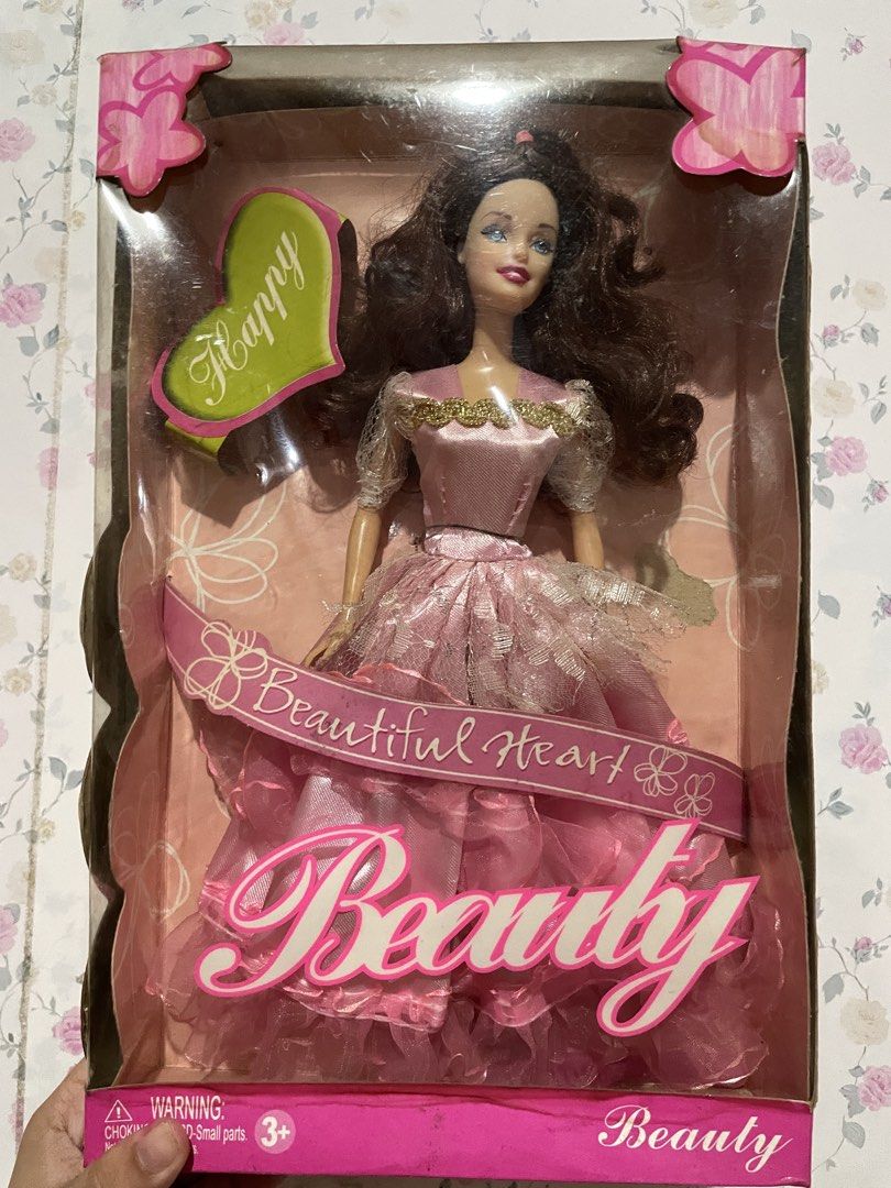 Vintage Barbie (Category: Kids Toys) located in Manila. Submitted by elibellz (Listing ID 1460035175, Image 1). Description: Vintage brunette Barbie doll in a pink gown, which appears to resemble the Clara character from the 2001 movie Barbie in the Nutcracker. 📍Manila MOP: Gcash MOD: Lalamove/Flash Delivery.