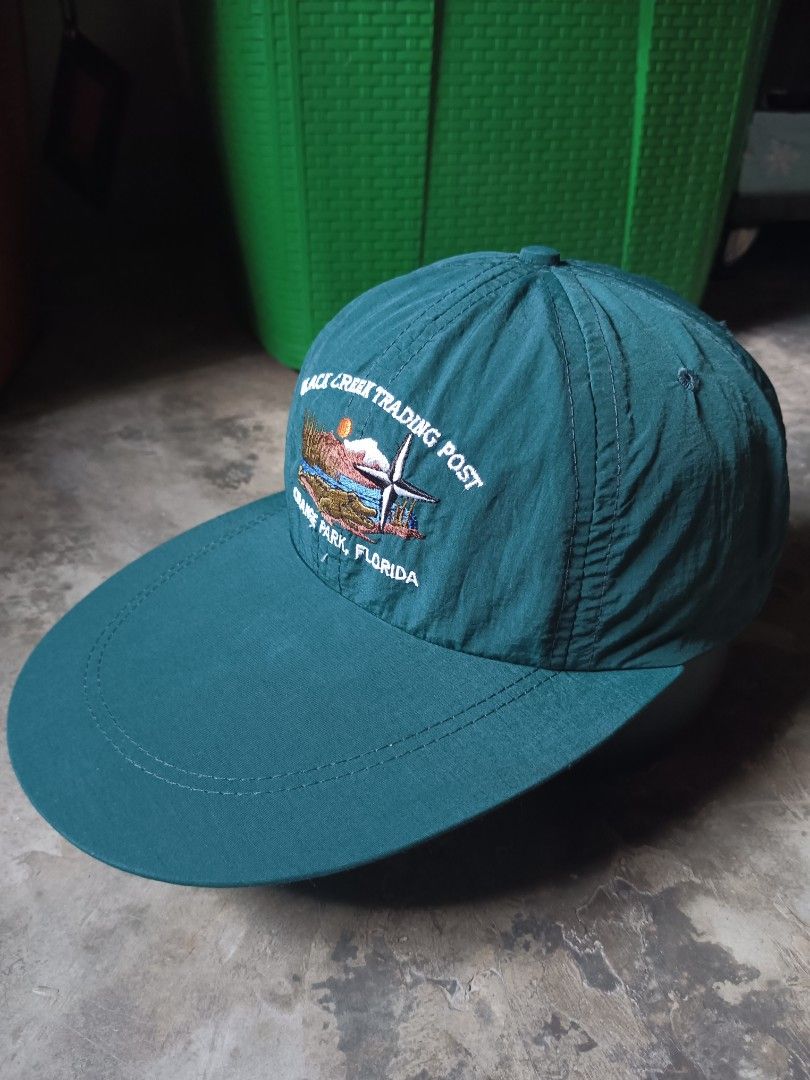 Vintage Black creek trading post long bill cap (Category: Caps & Hats) located in Davao. Submitted by hisdef (Listing ID 1459992282, Image 2). Description: Vintage Black creek trading post long bill cap Condition- like new issue- none Size-medium to large.
