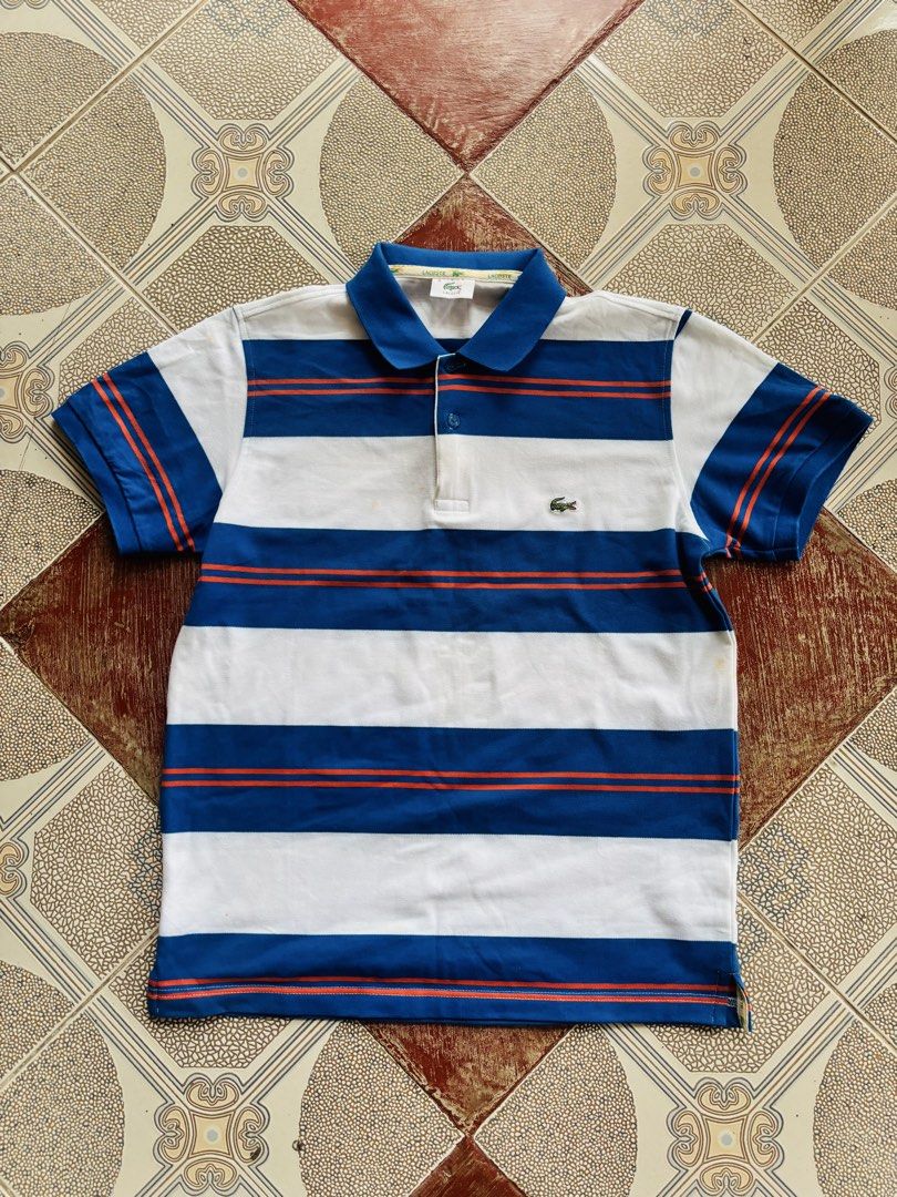 Vintage Lacoste Polo Shirt (Category: Tshirts & Polo Shirts ) located in Calamba. Submitted by migo.cl (Listing ID 1460012396, Image 1). Description: - Size 4 on tag - Medium best fit - Fitted fit on Large - Issue, see pics - 599 + sf - Negotiable (Selected items pero shoot your shot po!) The items are either thrifted or personal items. So please limit your expectations. The authenticity of our products is not 100% guaranteed original. * gcash on