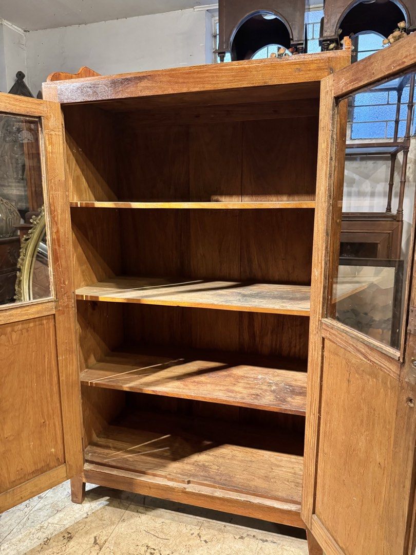 Vintage Narra Kitchen Cabinet (Category: Shelves, Cabinets & Racks) located in Manila. Submitted by sinaunang_gamit (Listing ID 1460011008, Image 2). Description: Vintage Narra Kitchen Cabinet Height: 56.5 inches Length: 32 inches Width: 15 inches ₱12k.