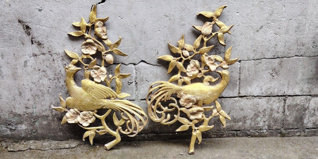 Vintage syroco bird wall plaque (Category: Wall Decor) located in Caloocan City. Submitted by zenmountain-d8b1c0 (Listing ID 1459930496, Image 2). Description: .