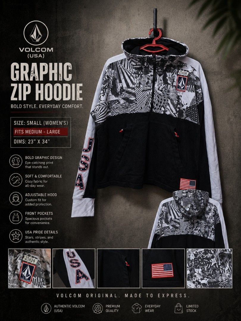 Volcom aop usa (Category: Coats, Jackets and Outerwear) located in Calamba. Submitted by melvinmanaig (Listing ID 1459995528, Image 1). Description: .