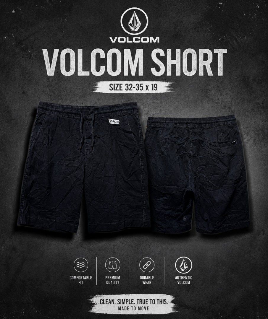 Volcom garterize short (Category: Shorts) located in Calamba. Submitted by melvinmanaig (Listing ID 1459994198, Image 1). Description: size 32-35.
