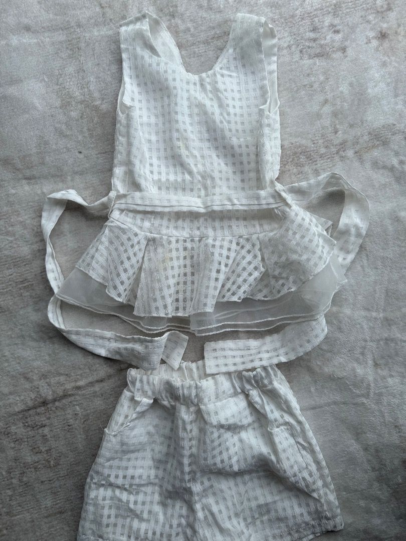 White coordinates (Category: Babies & Kids Fashion) located in Caloocan City. Submitted by eogg30 (Listing ID 1460071783, Image 2). Description: .