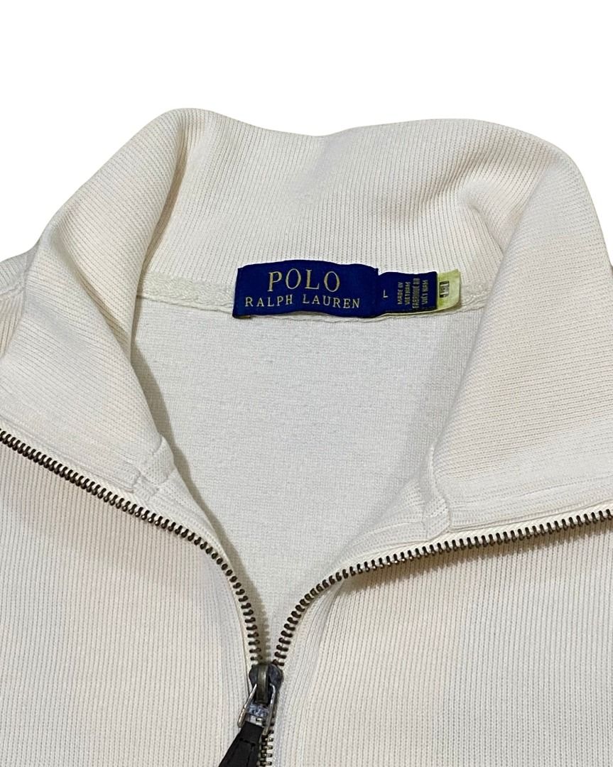 White Quarter Zip Polo Ralph Lauren (Category: Coats, Jackets and Outerwear) located in Davao. Submitted by valskies (Listing ID 1460084728, Image 3). Description: .