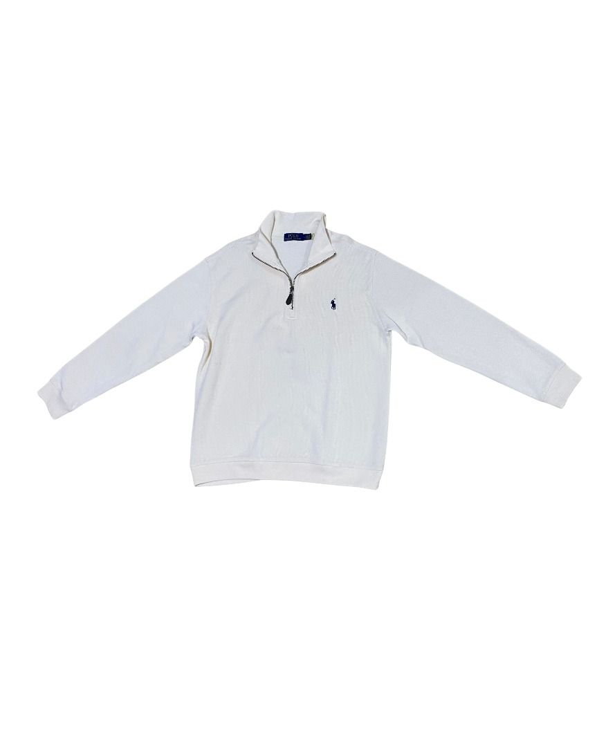 White Quarter Zip Polo Ralph Lauren (Category: Coats, Jackets and Outerwear) located in Davao. Submitted by valskies (Listing ID 1460084728, Image 1). Description: .