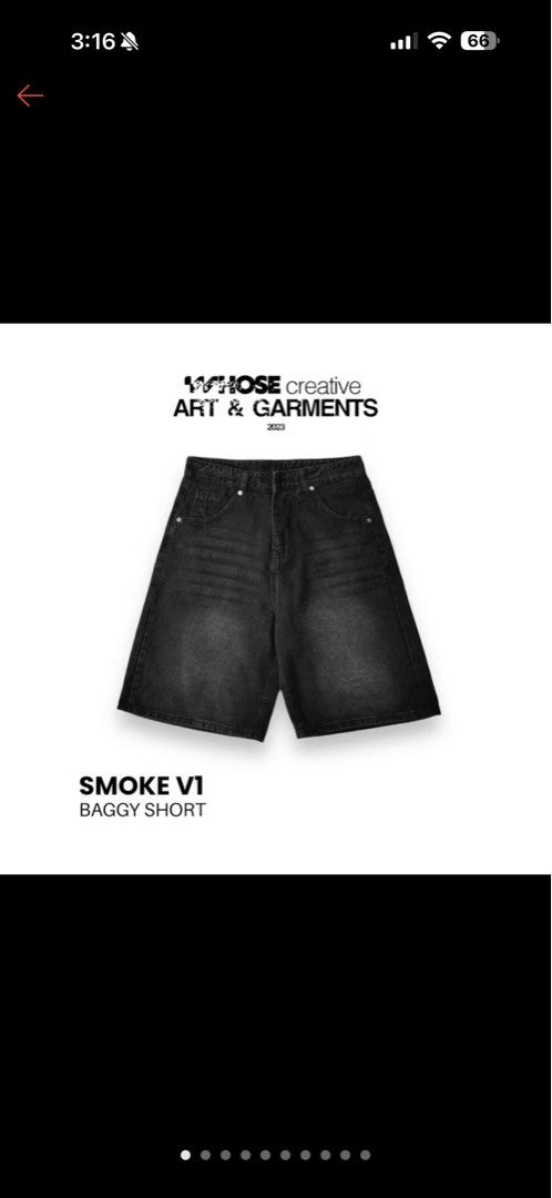 Whose Studio Jorts (Category: Shorts) located in Singapore. Submitted by catherinenbq (Listing ID 1459980948, Image 1). Description: in size S, taken off the tag but never worn before.