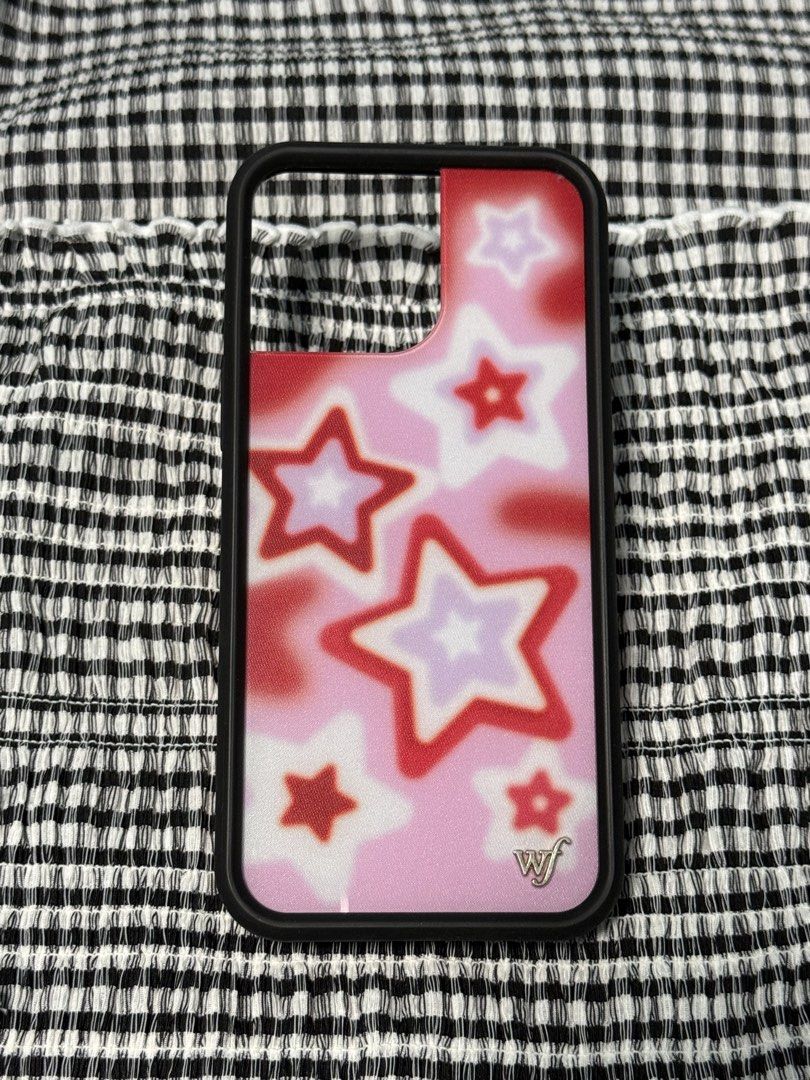 iPhone 16 Pro Max WILDFLOWER Red Dream Star (Category: Cases & Sleeves) located in Indang. Submitted by ayanaonfit (Listing ID 1460023729, Image 2). Description: Hey there! ✨ Check out this super cute WILDFLOWER Red Dream Star phone case! It's got this awesome pink and red star design that's totally dreamy. Perfect for adding a pop of color and fun to your phone. Grab it now and let your phone shine! 💖.