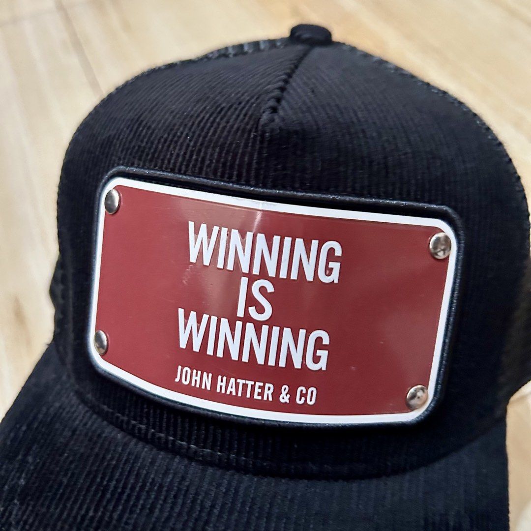 Winning Is Winning Trucker Cap (Category: Caps & Hats) located in Manila. Submitted by thrifto1 (Listing ID 1460064388, Image 2). Description: Plaridel Bulacan loc Detailed pictures posted 500 only As new condition Adult size | Adjustable.