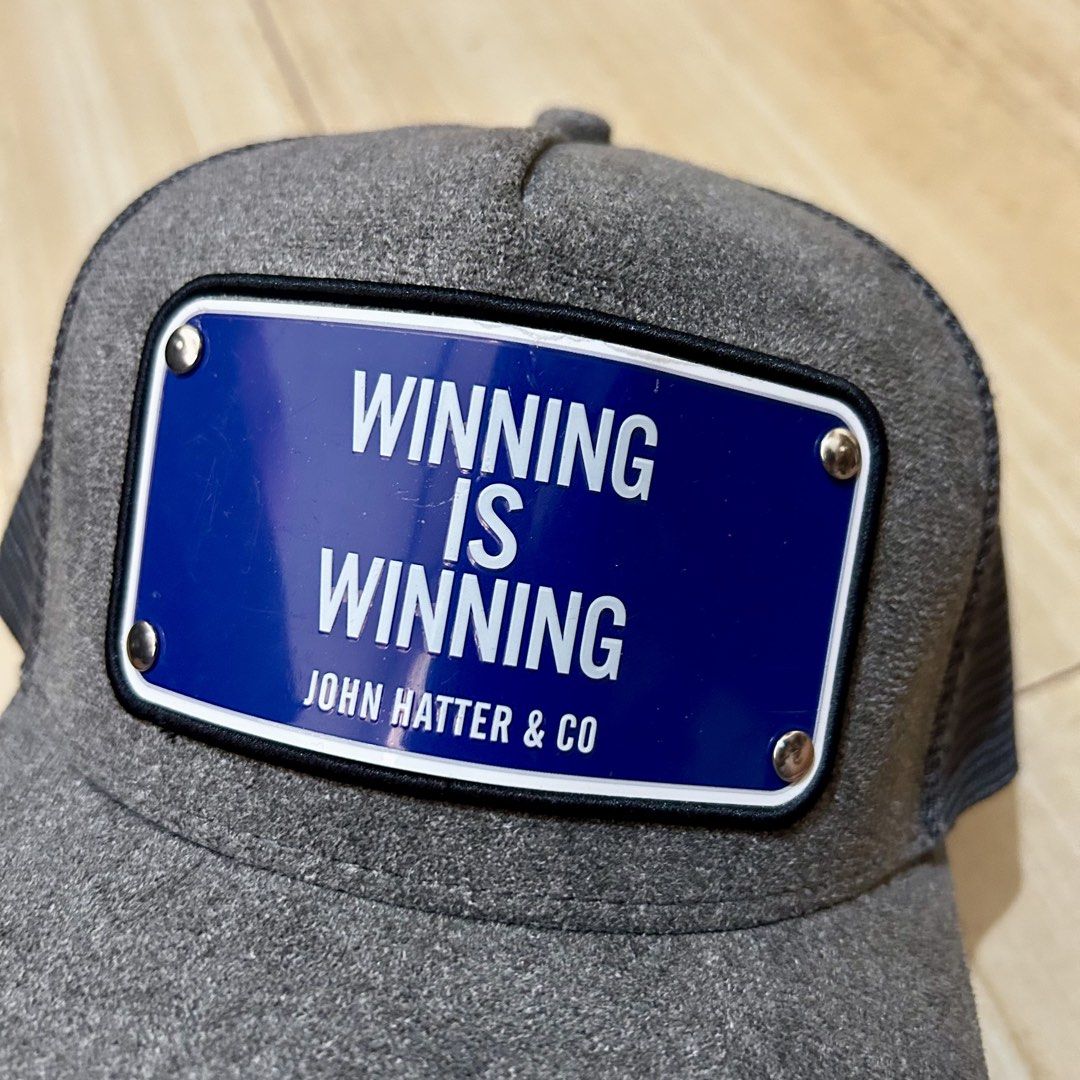 Winning Is Winning Trucker Cap (Category: Caps & Hats) located in Manila. Submitted by thrifto1 (Listing ID 1460064546, Image 2). Description: Plaridel Bulacan loc Detailed pictures posted 500 only As new condition Adult size | Adjustable.