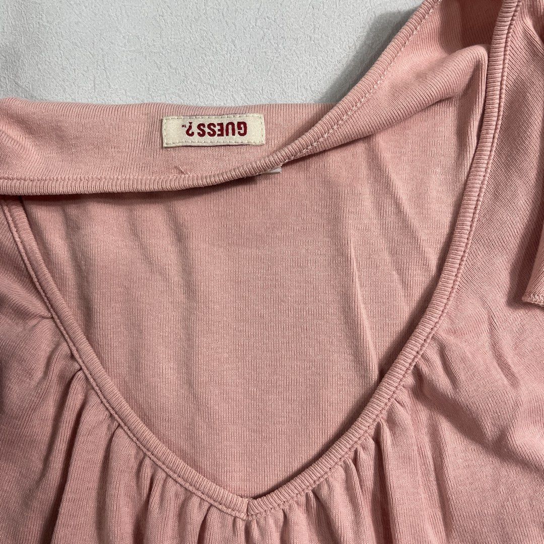Womens Y2k Guess (Category: Blouses) located in Nasugbu. Submitted by janstuffs_womens (Listing ID 1460083085, Image 2). Description: Guess Blouse Medium 15x21 150 only.