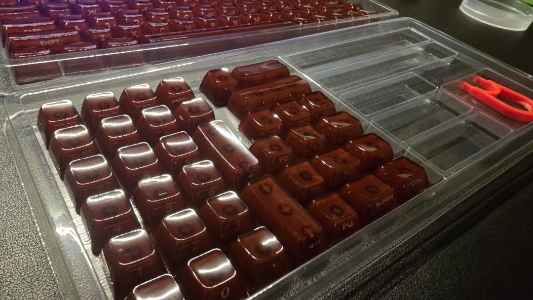 Womier Keycap Set - Translucent Red (Category: Computer Keyboard) located in Quezon City. Submitted by manixbarba (Listing ID 1460077565, Image 2). Description: - Womier Translucent Red Keycaps - Unique Glossy Finish - Comes in Original Packaging - Ideal for Mechanical Keyboard Customization - Full Set Shown in Photos.