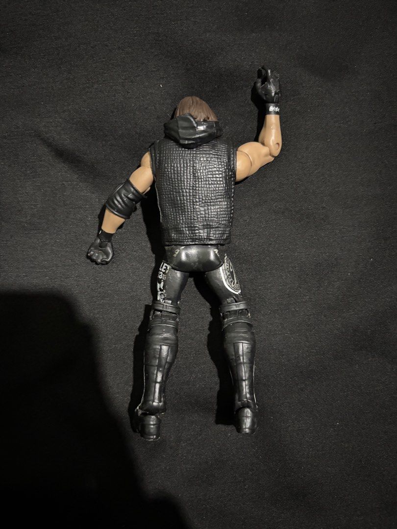 WWE AJ Styles Elite Figure (Category: Figurines & Statues) located in Taguig. Submitted by ancientpenis (Listing ID 1459983391, Image 2). Description: Aj Styles Elite Custom Bullet Club Figure Good condi 800.