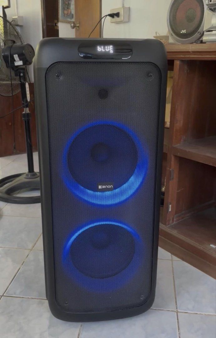 Xenon Speaker 1022 (Category: Soundbars, Speakers & Amplifiers) located in Quezon City. Submitted by jayjay12doria (Listing ID 1460051843, Image 1). Description: RFS: too loud for my space, need to downgrade ✅ with 2 mic for karaoke ✅ great sound ✅ with remote ✅ modern karaoke ✅ pick-up only .
