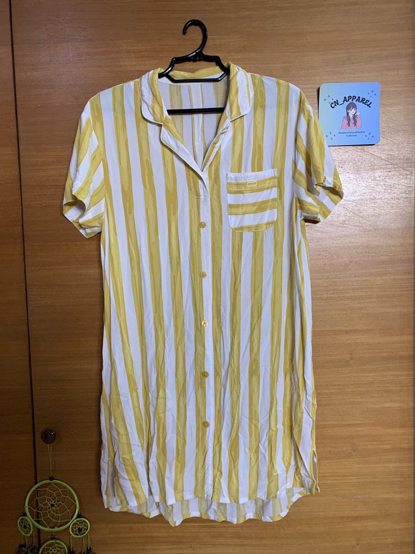 Yellow stripe polo dress (Category: Dresses) located in Malabon City. Submitted by Cn_apparel (Listing ID 1459973653, Image 1). Description: .